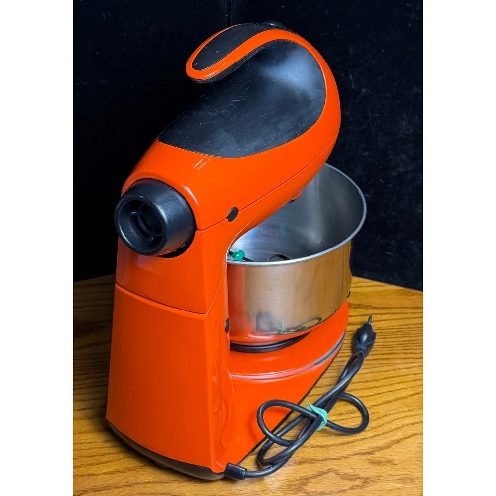 Sunbeam Mixmaster Heritage Series Stand Mixer: Orange 350W, 12 Speed, WORKS